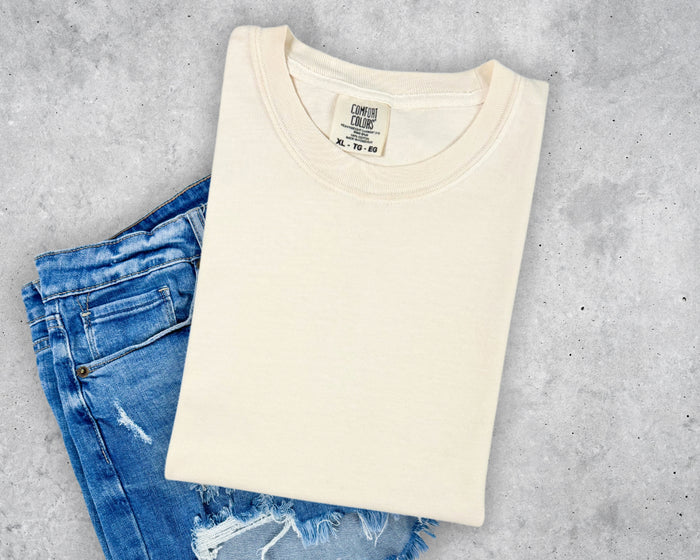 Green & Purple coquette- Comfort Colors Tee