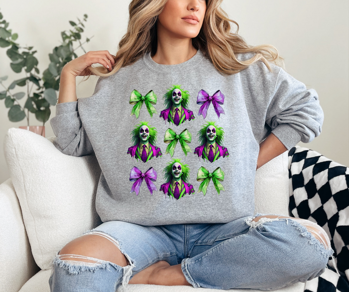 Green & Purple coquette