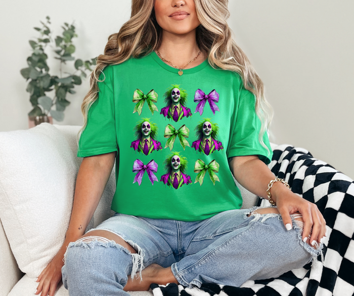Green & Purple coquette