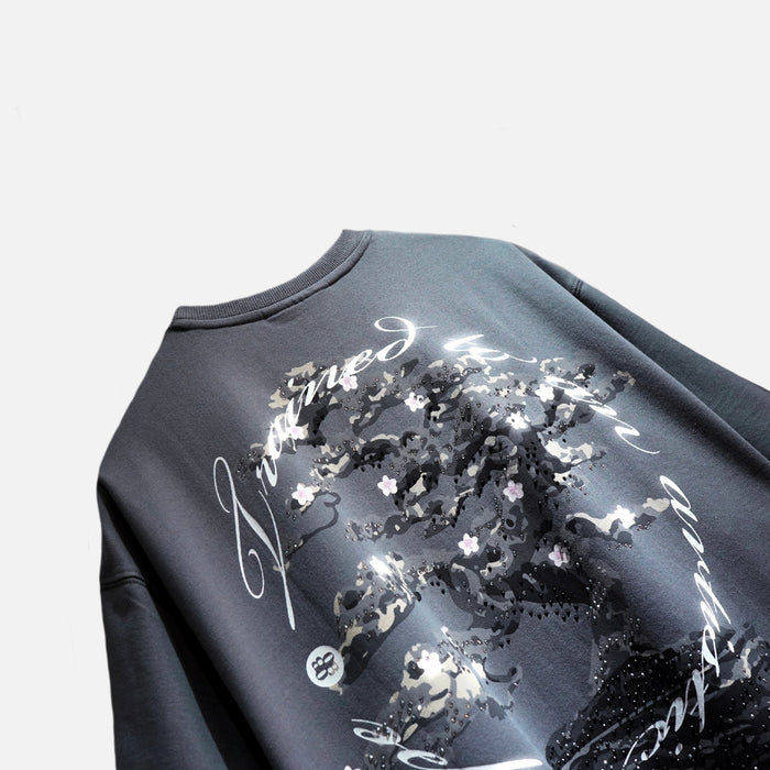 Grey Bonsai T- SHIRT - Bluorng