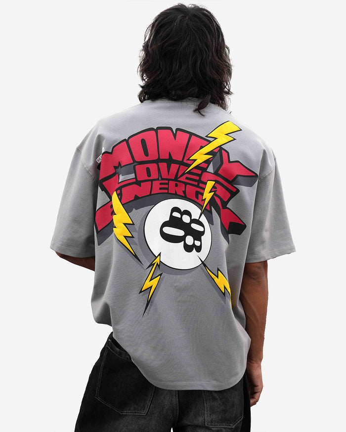 GREY ENERGY T-SHIRT - Relaxed Fit T-Shirt