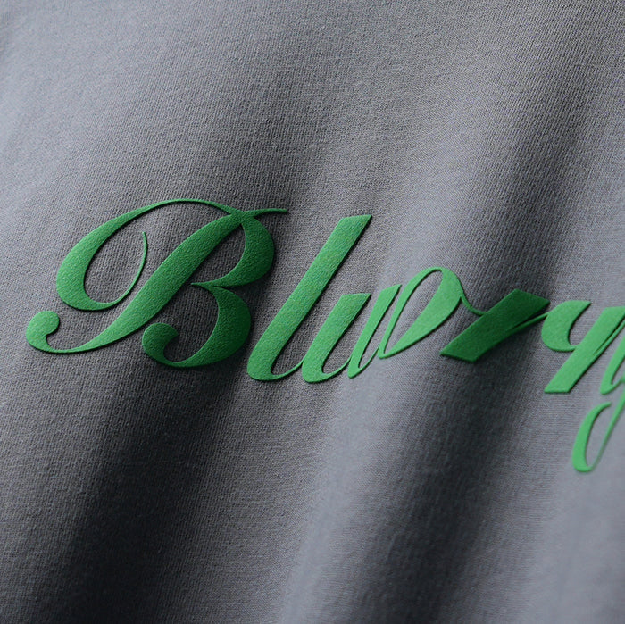 Grey Materialistic Crew Neck T-Shirt