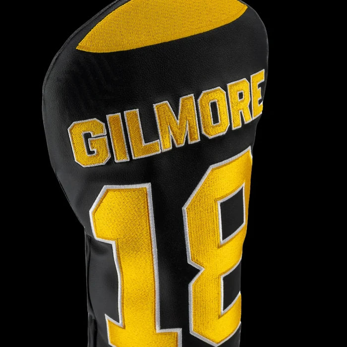 Happy Gilmore 18 Hockey Jersey Driver Cover lifestyle on golf club