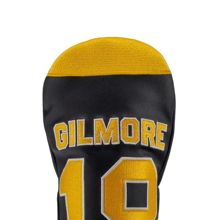 Happy Gilmore golf club headcover black and gold design