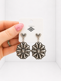 Heart Concho Earrings