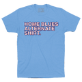 HOME ALTERNATE BLUES SHIRT. (ELECTRIC BLUES) - OBVIOUS SHIRTS