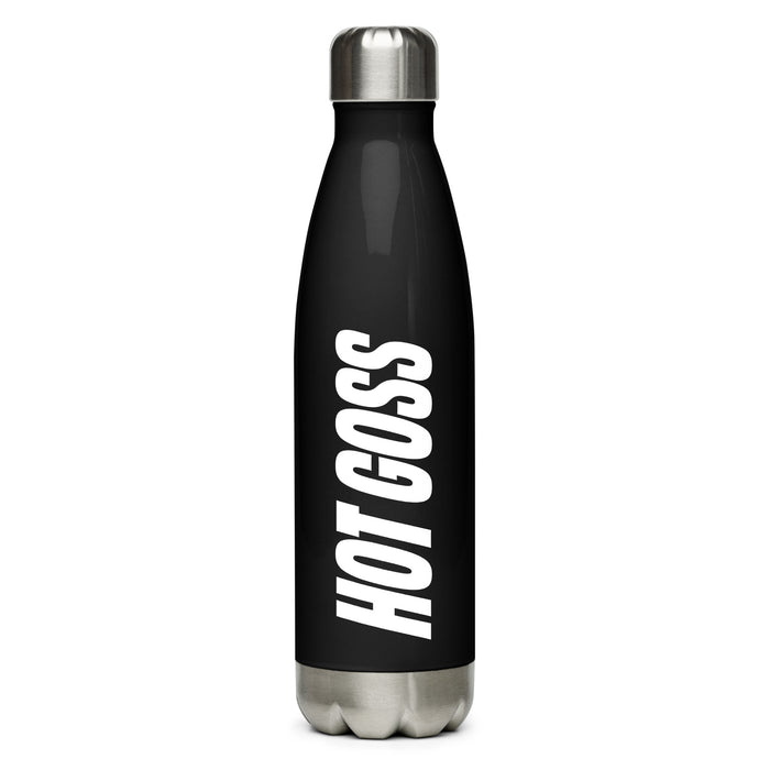 Hot Goss Stainless Steel Water Bottle front view