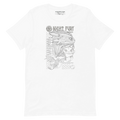 White crew-neck t-shirt featuring a bold Toothless graphic and the text Legends Are Real centered on the front