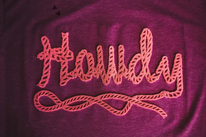 Howdy Honey Pink Top