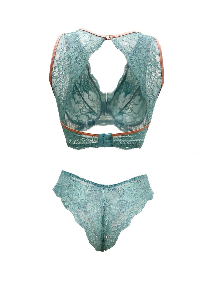 Humantay Underwire Racer Back Lace Bralette