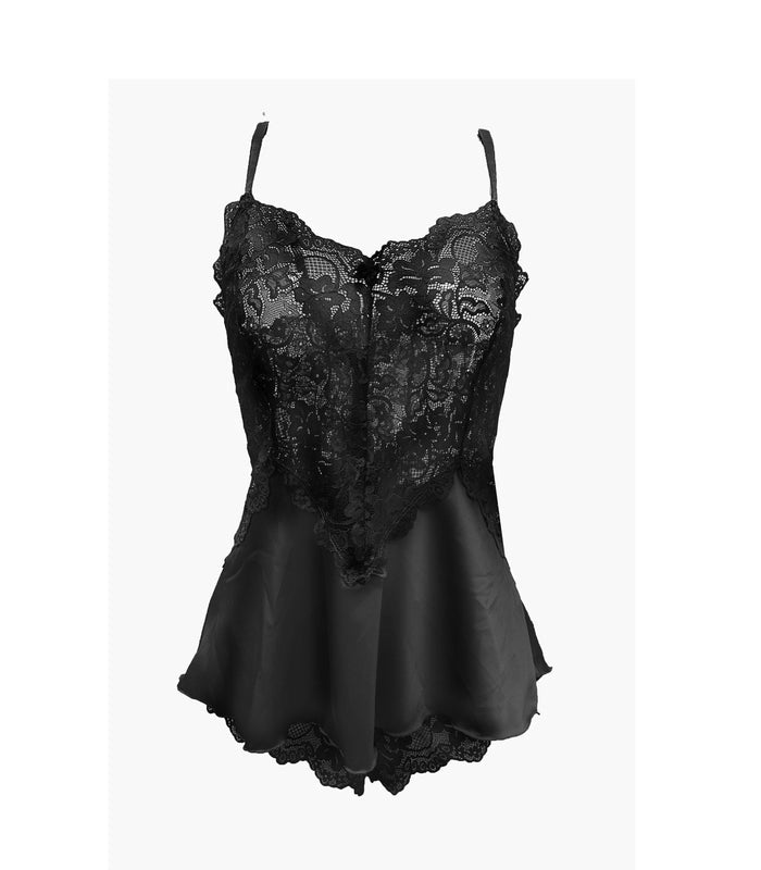 Hydrangea A-line Babydoll Set - Carol Coelho Intimates