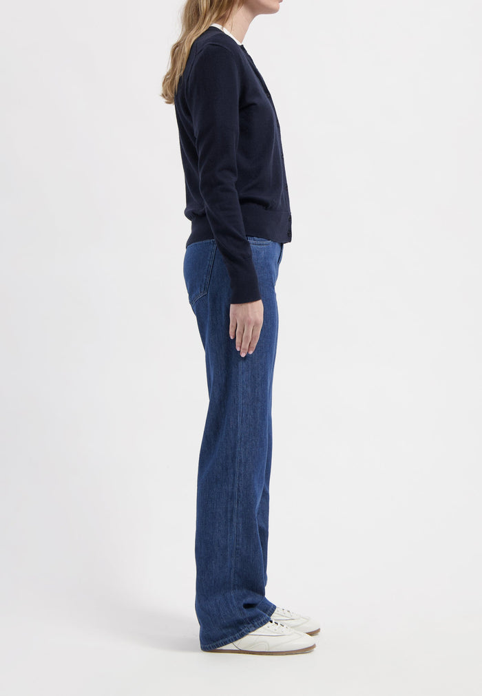 Jamie Mid Loose Flow - Stone Indigo