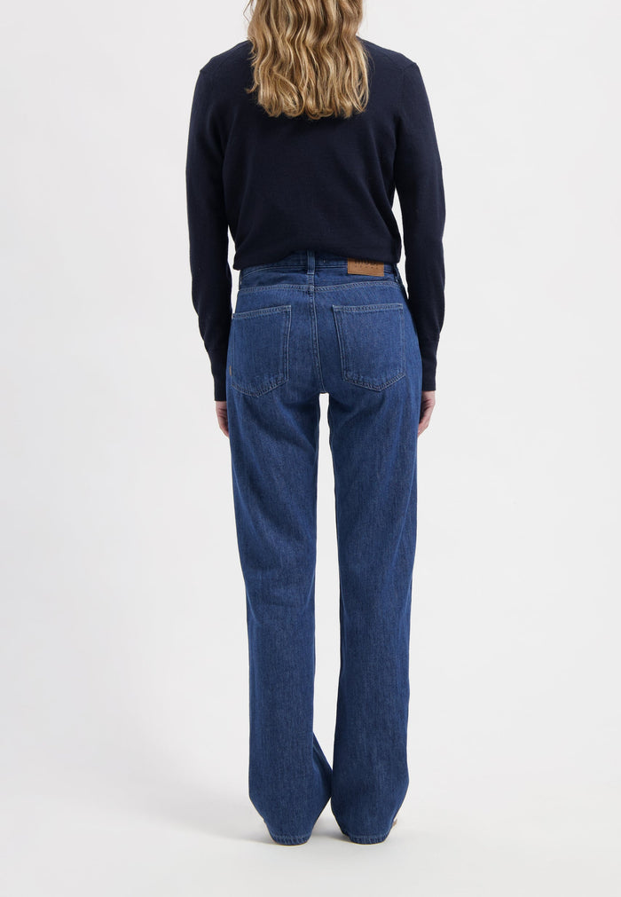 Jamie Mid Loose Flow - Stone Indigo