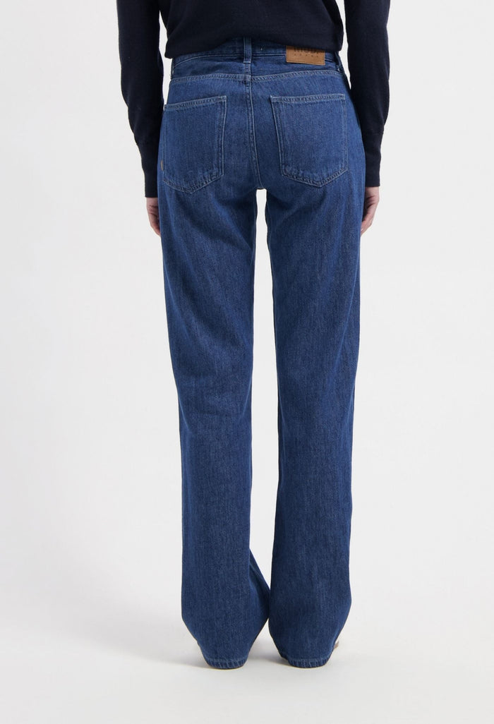 Jamie Mid Loose Flow - Stone Indigo