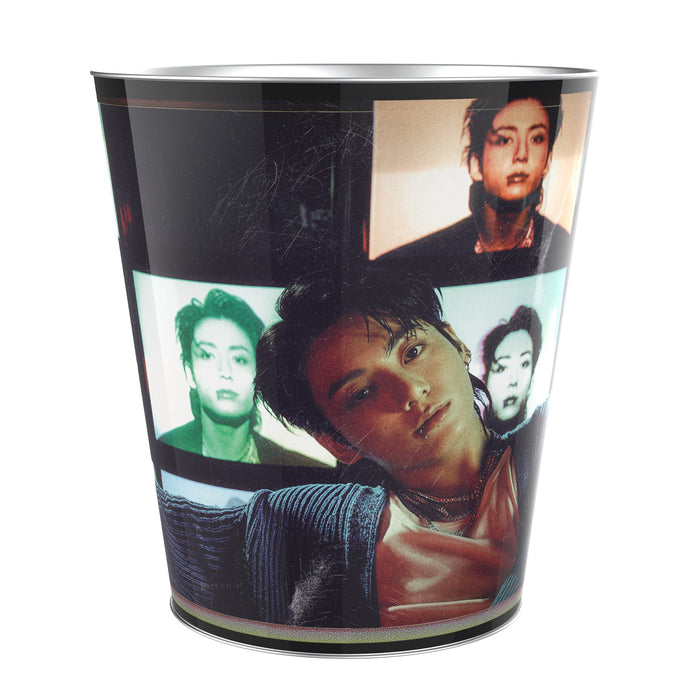 Front view of the 20oz double-wall tumbler cup with coordinating Jung Kook design