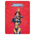 Plush Sherpa blanket featuring vibrant Katy Perry The Lifetimes Tour live from Paris graphic artwork across the front
