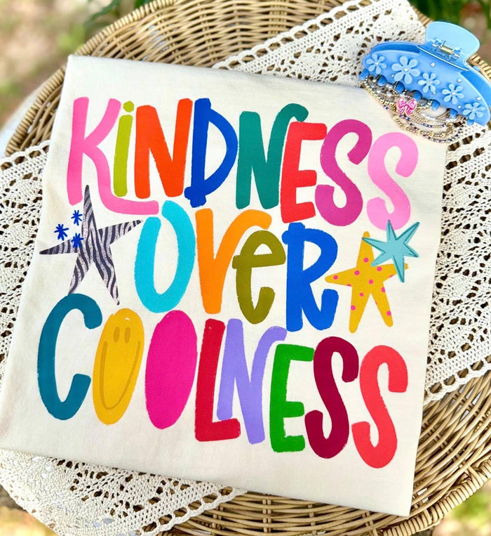 "Kindness Over Coolness" Tee