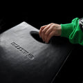 Leather Shopping Bag (Black) - Bluorng