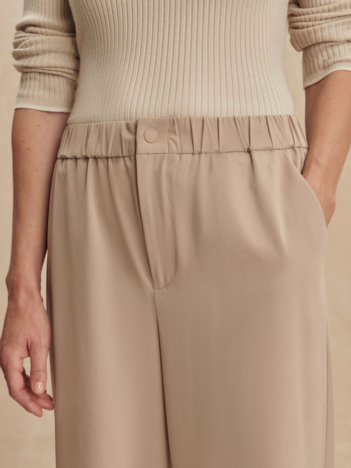 Simply Taupe|KAYSON Wide Leg Pant 2.0, size 32 in Simply Taupe.