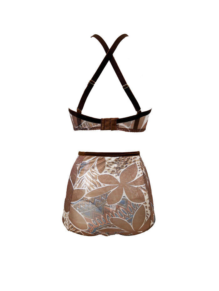 Limited Edition Terraforma Sparkle Stretch Mesh Bralette