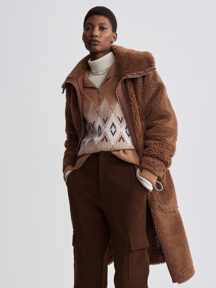Logan Sherpa Coat