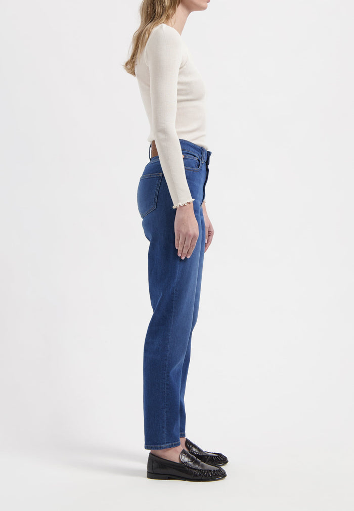 Mams High Tapered - Stone Indigo