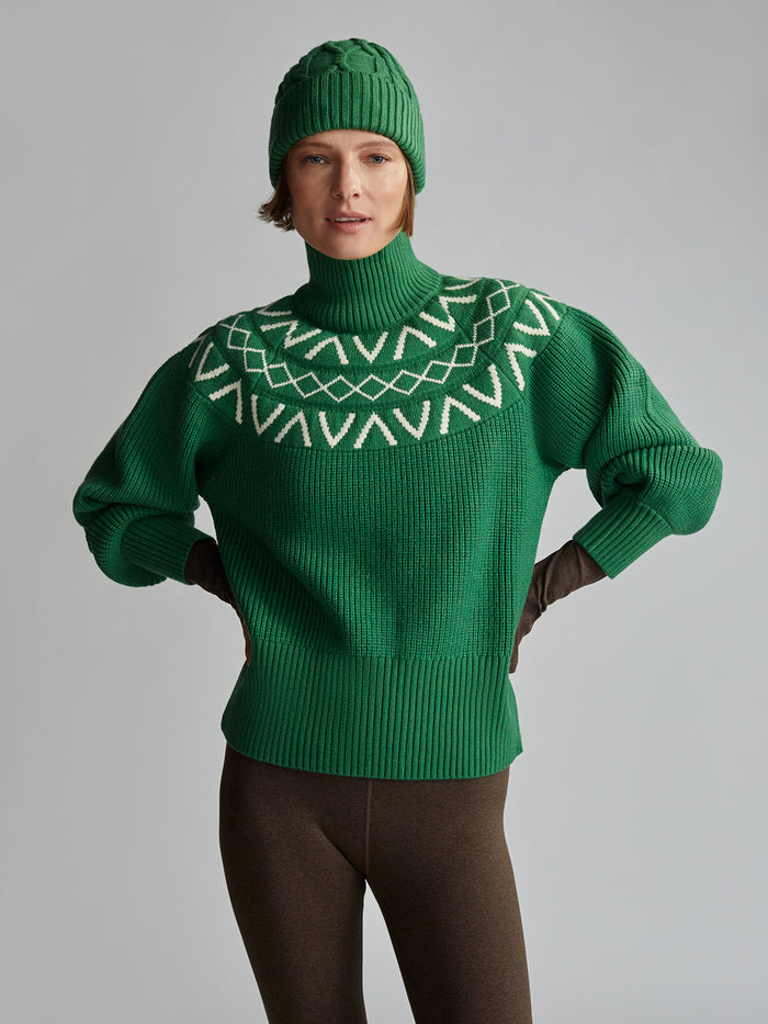 Marcie Fairisle Yoke Knit