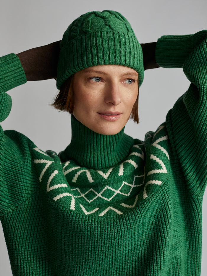 Marcie Fairisle Yoke Knit