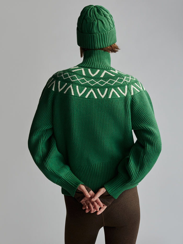 Marcie Fairisle Yoke Knit