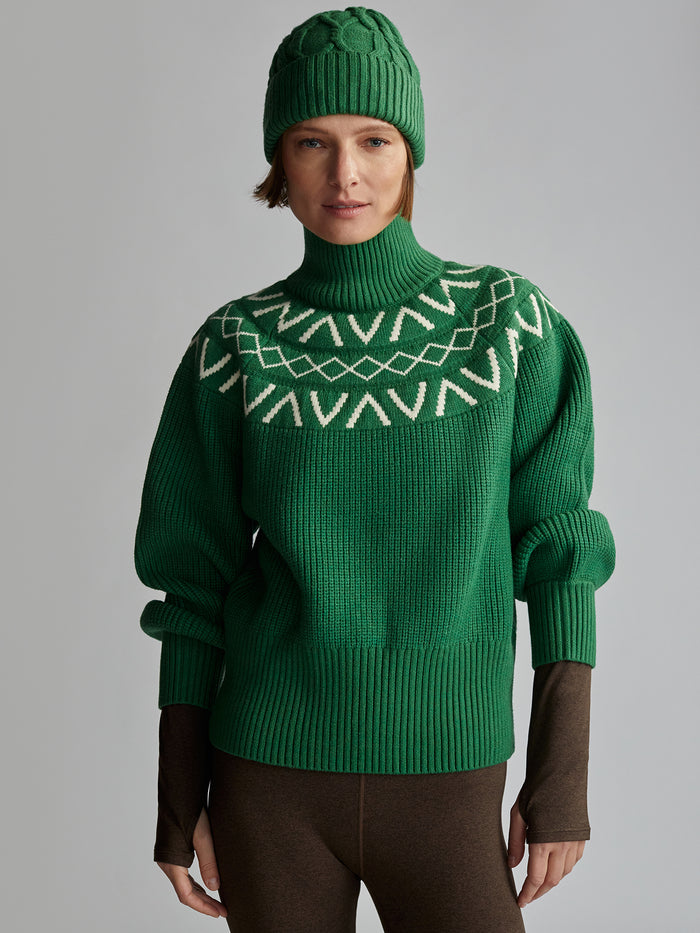 Marcie Fairisle Yoke Knit