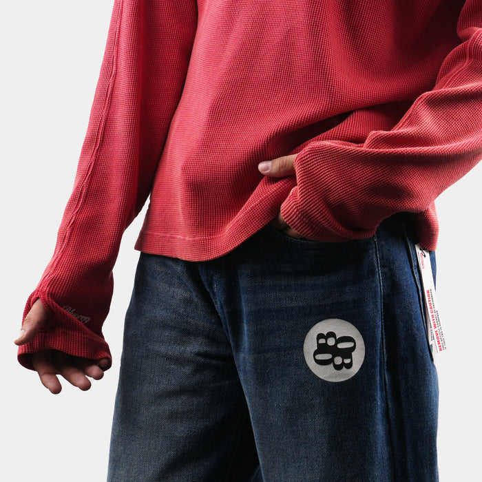 MARS RED FULL SLEEVE T- SHIRT - STREETWEAR FASHION