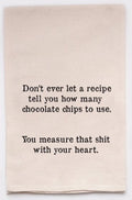 Measure with your Heart Dish Towel