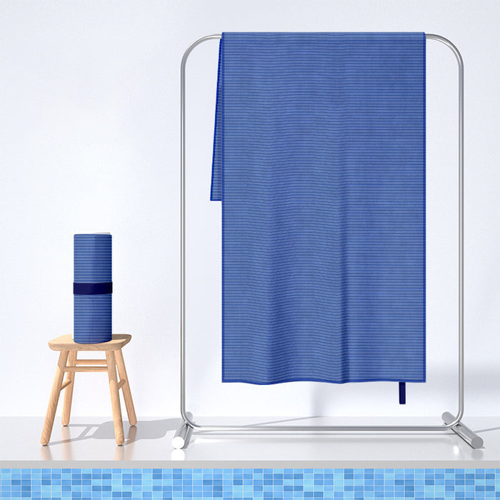 Striped Sapphire Blue / 40x60cm