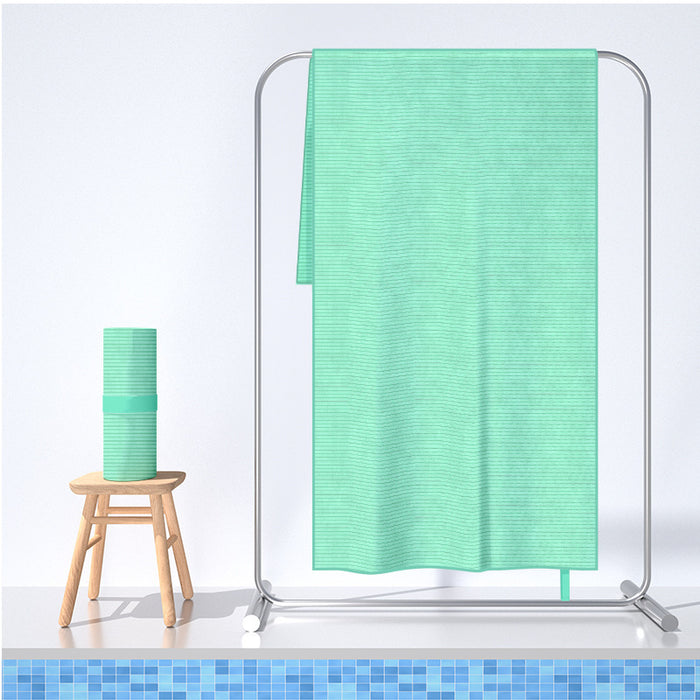 Striped Green / 40x60cm