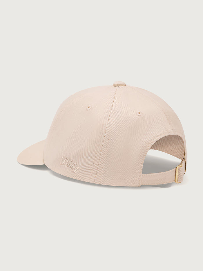 Birch/ Port|Melvin Club Cap in Birch Port, front view showing curved brim and stitched ventilation eyelets.