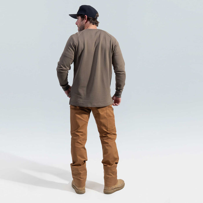 Men's ThermaGrid Merino Wool Henley