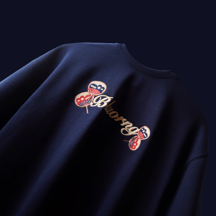 Navy Crane T-Shirt