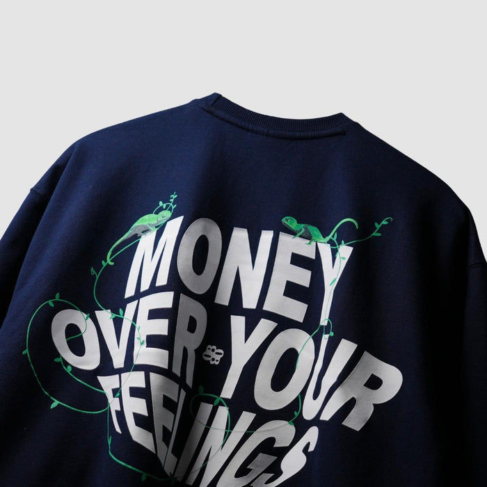 Navy Materialistic T-Shirt