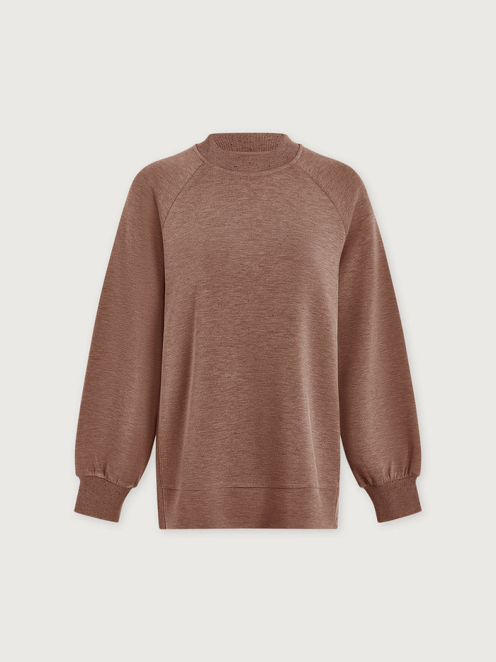 Deep Taupe Marl Fleck / XXS