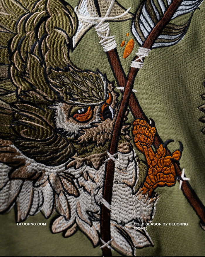 Olive Nocturnal Hoodie
