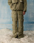 Olive Ripstop Cargos