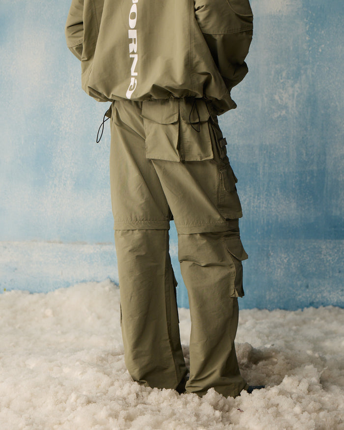 Olive Ripstop Cargos