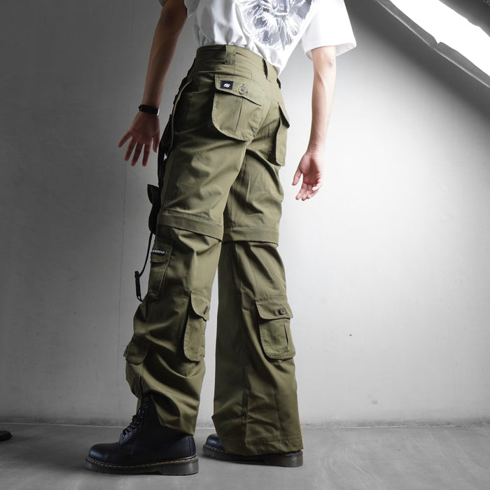Olive Ripstop Cargos