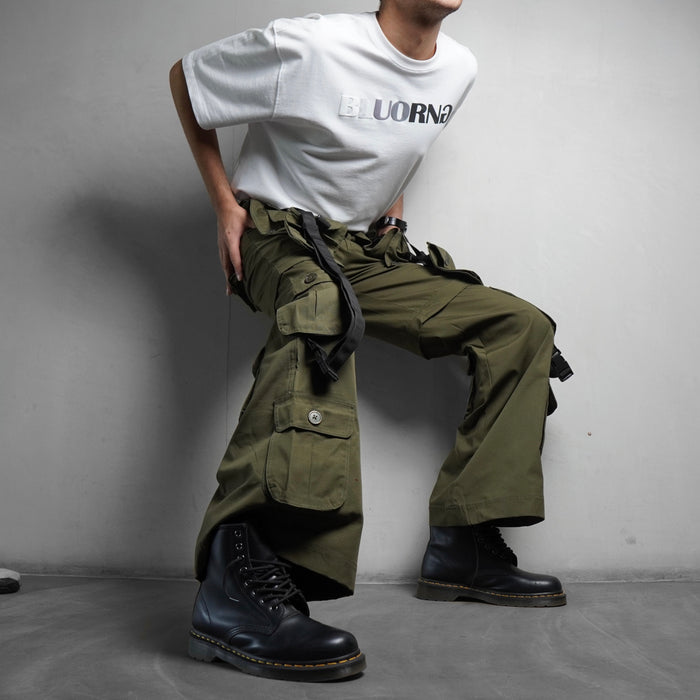 Olive Ripstop Cargos