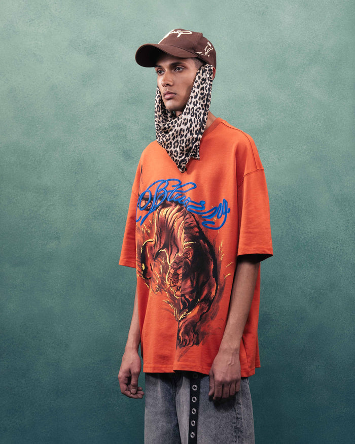 Oversized Orange T-Shirt