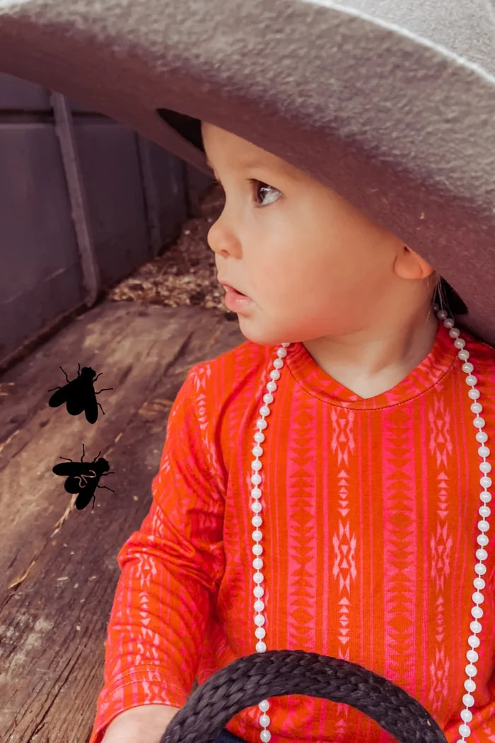 Pecos Pink Kids Top