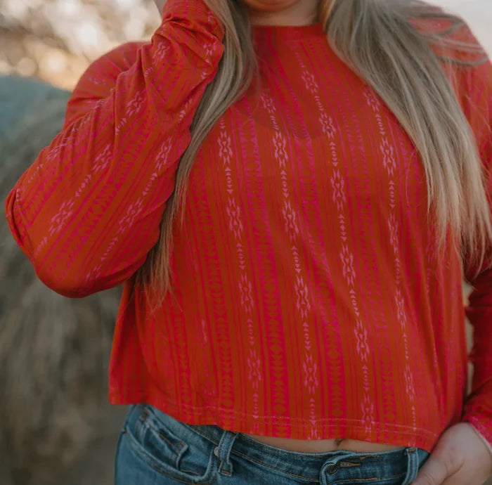 Pecos Pink Top
