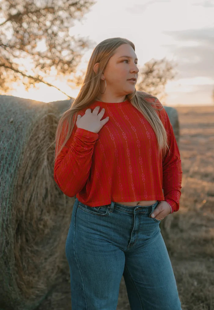 Pecos Pink Top