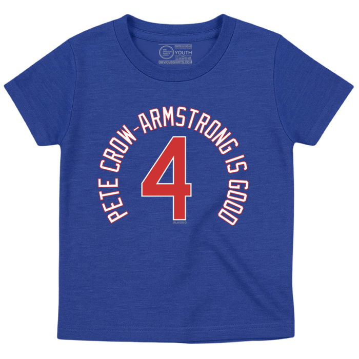 PETE CROW - ARMSTRONG IS GOOD. (YOUTH) - OBVIOUS SHIRTS