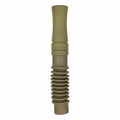 Olive green BETA PRO Phelps hunting call with a corrugated bellows section.